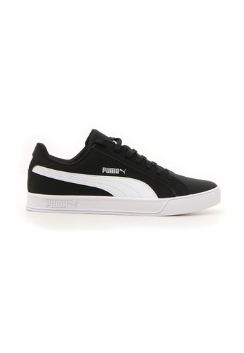 Puma Smash Vulc Uomo Bianco/nero In Materiale Sintetico Con Chiusura Stringata