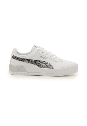 Puma Carina Untamed Donna Bianco In Materiale Sintetico Con Chiusura Stringata