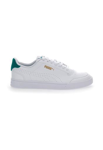 Puma Shuffle Uomo Bianco In Materiale Sintetico/ Con Chiusura Stringata