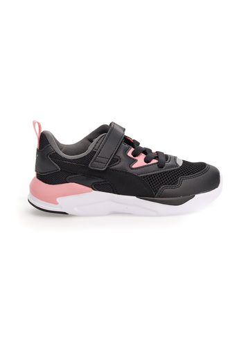 Puma X-ray Lite Bambina Nero In Materie Tessili Con Chiusura In Velcro