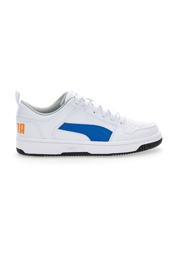 Puma Rebound Layup Lo Sl Jr Bambino Bianco In Materiale Sintetico Con Chiusura Stringata