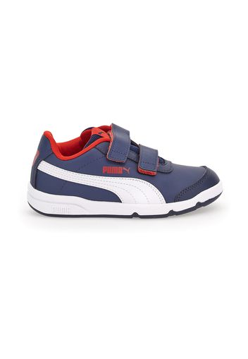 Puma Stepleex 2 Sl Bambino Blu In Materiale Sintetico Con Chiusura In Velcro