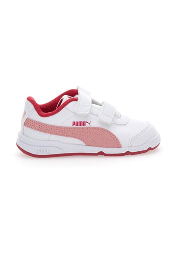 Puma Stepleex 2 Sl Bambina Bianco In Materiale Sintetico Con Chiusura In Velcro