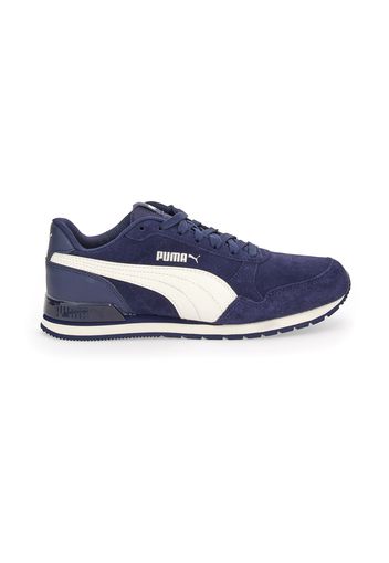 Puma 36600001 Bambino Blu In Pelle/materiale Sintetico Con Chiusura Stringata