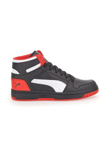 Puma Rebound Layup Uomo Nero In Materiale Sintetico Con Chiusura Stringata