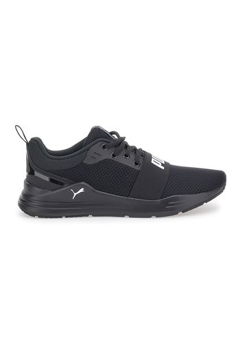 Puma Wired Run Uomo Nero In Materie Tessili Con Chiusura Stringata