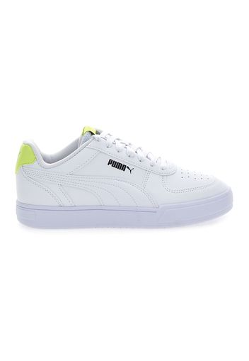 Puma Caven Jr Bambino Bianco In Materiale Sintetico Con Chiusura Stringata