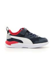 Puma X-ray Lite Bambino Blu In Materie Tessili Con Chiusura In Velcro