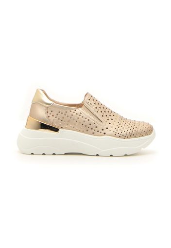 Pushy Wamp Sneakers Donna Oro In Materiale Sintetico