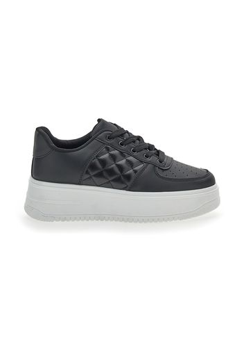 Pushy Wamp Sneakers Donna Nero In Materiale Sintetico Con Chiusura Stringata