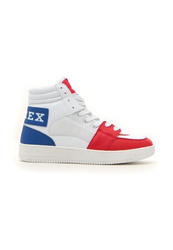 Pyrex Sneakers Uomo Bianco In Materiale Sintetico/materie Tessili Con Chiusura Stringata