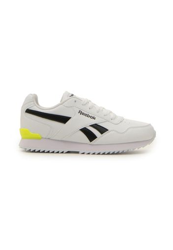 Reebok Royal Glide Bambino Bianco/nero In Materiale Sintetico Con Chiusura Stringata