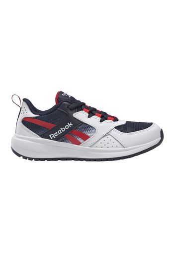 Reebok Road Supreme 2.0 Bambino Bianco/blu In Pelle/materiale Sintetico Con Chiusura Stringata