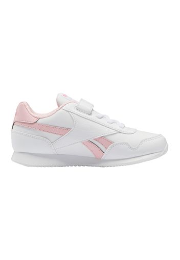 Reebok Royal Cl Jog 3.0 Bambina Bianco In Materiale Sintetico Con Chiusura In Velcro