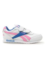 Reebok Royal Cljog 2 2v Bambina Bianco In Materie Tessili/materiale Sintetico Con Chiusura In Velcro