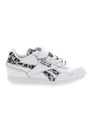 Reebok Royal Cl Jog 3.0 Wild Bambina Bianco In Materiale Sintetico Con Chiusura In Velcro