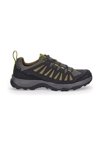 Salomon Scarpe Da Trekking Uomo Verde In Materiale Sintetico/materie Tessili Con Chiusura Stringata