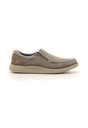 Skechers Sneakers Uomo Beige In Materie Tessili