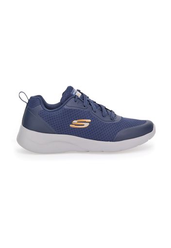 Skechers Scarpe Da Ginnastica Uomo Blu In Materie Tessili/materiale Sintetico Con Chiusura Stringata