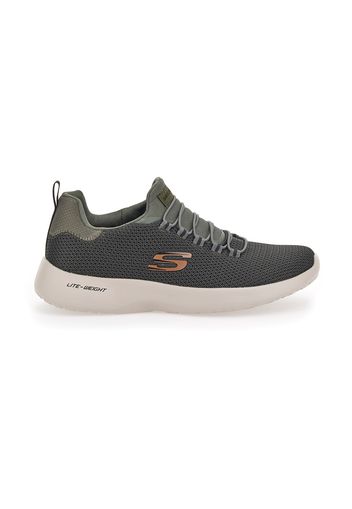 Skechers Sneakers Uomo Verde In Materie Tessili