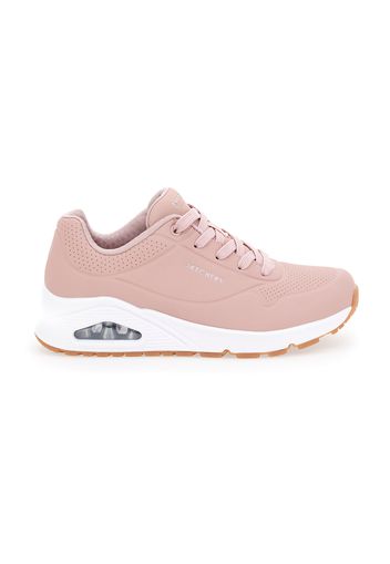 Skechers Sneakers Donna Rosa In Materiale Sintetico Con Chiusura Stringata