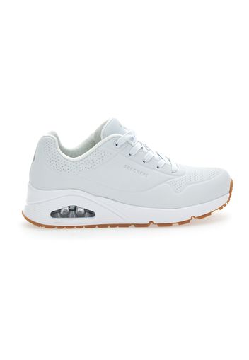 Skechers Sneakers Donna Bianco In Materiale Sintetico Con Chiusura Stringata