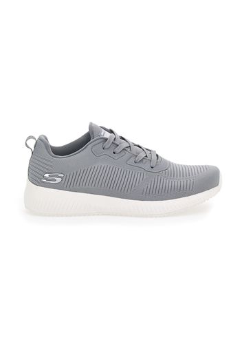 Skechers Sneakers Uomo Grigio In Materie Tessili Con Chiusura Stringata