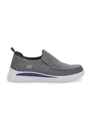 Skechers Sneakers Uomo Grigio In Materie Tessili