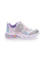 Skechers Sneakers Bambina Multicolore In Materie Tessili/materiale Sintetico Con Chiusura In Velcro