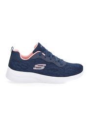 Skechers Scarpe Da Ginnastica Donna Blu In Materie Tessili Con Chiusura Stringata