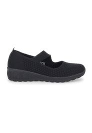 Skechers Ballerine Donna Nero In Materie Tessili