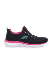 Skechers Scarpe Da Ginnastica Donna Nero In Materie Tessili