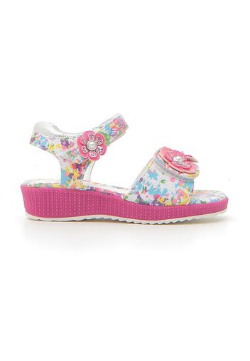 Snoopy Sandali Bambina Multicolore In Materiale Sintetico Con Chiusura In Velcro