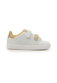 S.tacchini Sneakers Bambina Oro In Materiale Sintetico Con Chiusura In Velcro