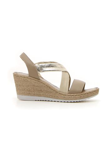 The First Sandali Donna Beige In Pelle