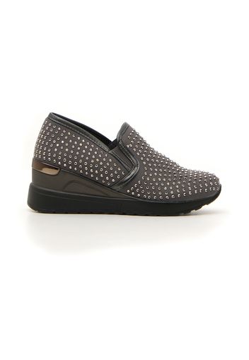 Vany Clipps Sneakers Donna Grigio In Materiale Sintetico