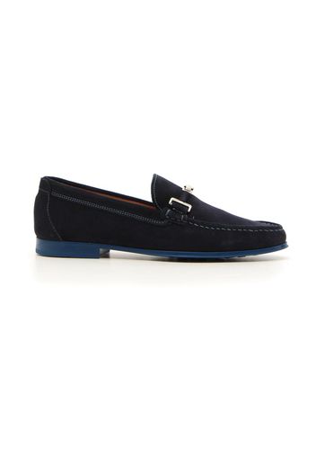 Yacht Club Mocassini Uomo Blu In Pelle