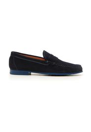 Yacht Club Mocassini Uomo Blu In Pelle