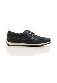 Yacht Club Scarpe Stringate Uomo Blu In Pelle Con Chiusura Stringata