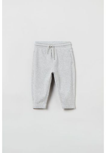 OVS Joggers in cotone mélange con trama waffle