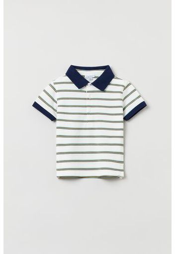 Polo in piquet stretch a righe