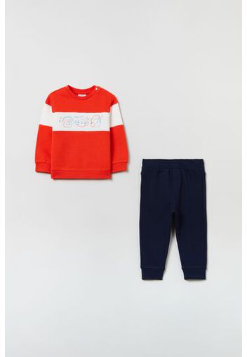 OVS Jogging set in French Terry con stampa