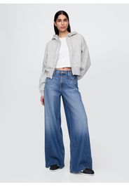 GAP, Pantaloni Wide Leg, Donna, Denim, Taglia: 34 REGULAR