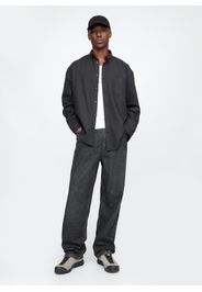 GAP, Jeans Baggy In Cotone E Lyocell, Uomo, Denim, Taglia: M