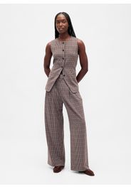 GAP, Pantaloni In Tessuto, Donna, Marrone, Taglia: 46