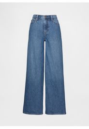 GAP, Pantaloni Denim A Zampa D'elefante In Cotone, Donna, Denim, Taglia: 48 REGULAR