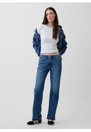 GAP, Jeans In Cotone Elasticizzato, Donna, Denim, Taglia: 34 REGULAR