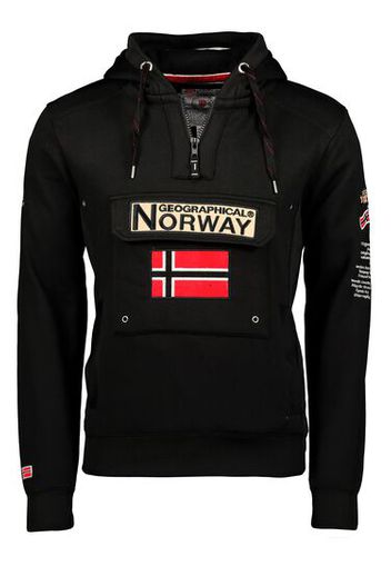 Top con cappuccio Geographical Norway