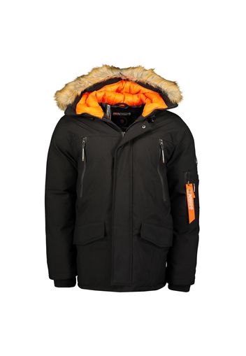 GEOGRAPHICAL NORWAY, Parka Corto Imbottito Geographical Norway, Uomo, Blu navy, Taglia: S