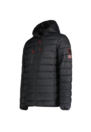 GEOGRAPHICAL NORWAY, Piumino Con Cappuccio Geographical Norway, Uomo, Blu navy, Taglia: S